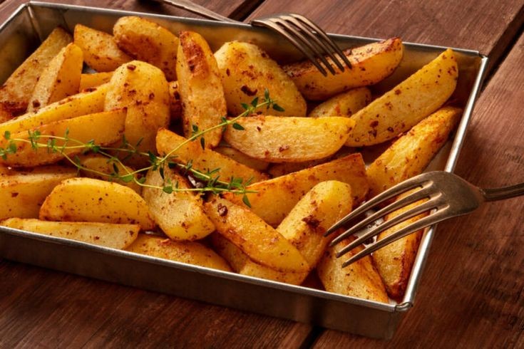 Country style potatoes.