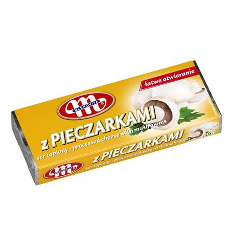 Processed cheese with champignons 100 gr.