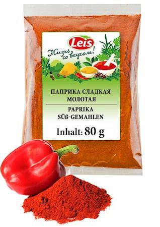 Ground sweet paprika 80 gr.