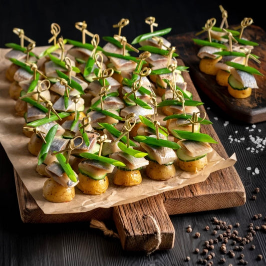 Canapés paysans 24 pcs.