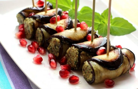 Rouleaux d'aubergines géorgiennes (emballage 8 pcs)